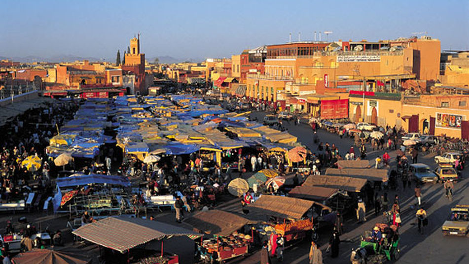 trafico y transporte en Marruecos